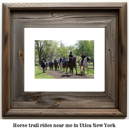 horse trail rides near me in Utica, New York